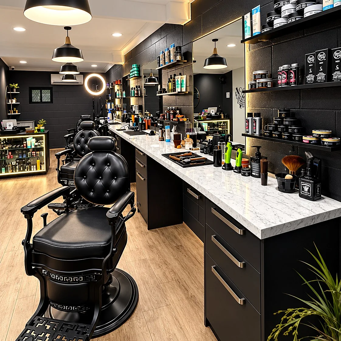 Inside The Pro Barbershop